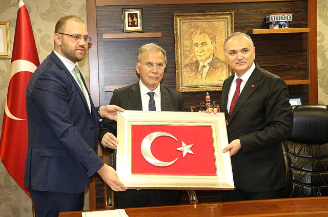 Bakan Özlü, Tso Başkanı Mescier’i Ziyaret Etti