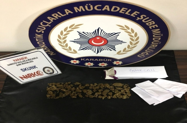Karabük’te Uyuşturucu Operasyonu