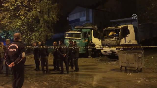 Karabük’te Yanan Kamyonun İçinden Ceset Çıktı