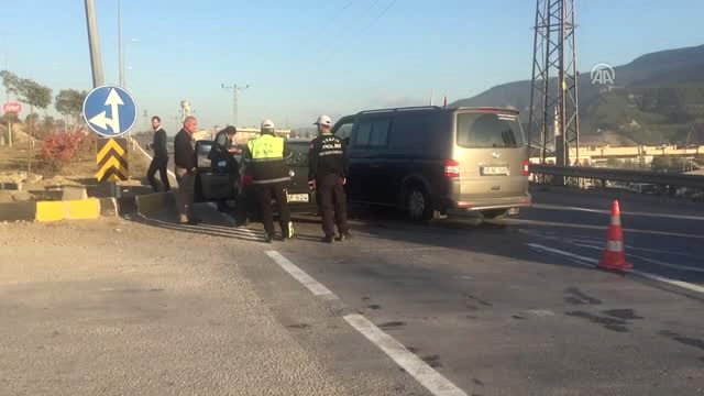 Trafik Kazası: 5 Yaralı