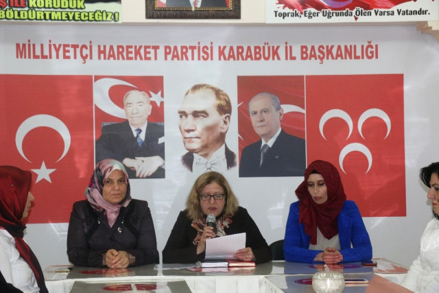 MHP Kadın Kolları İl Başkanlığı’ndan ‘Kadın Hakları Günü’ Açıklaması