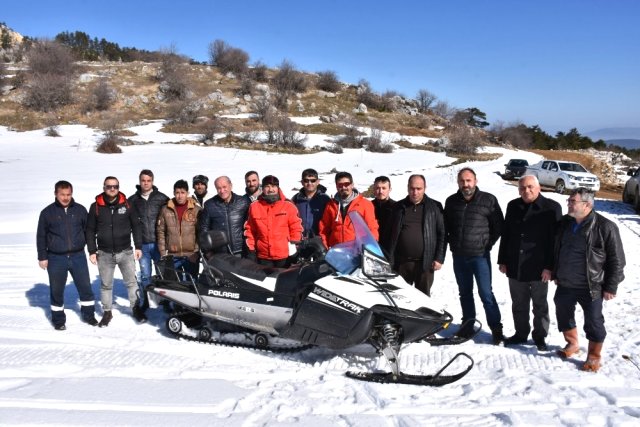 Keltepe Kayak Merkezi İçin Kar Motoru Alımı Yapıldı