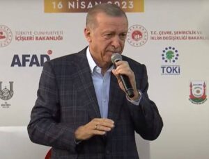 Cumhurbaşkanı Erdoğan konuşuyor