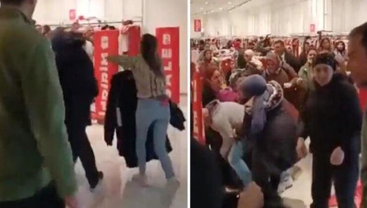İşçi, müşterilerin üzerine indirimli eser fırlatmıştı! Markadan açıklama geldi