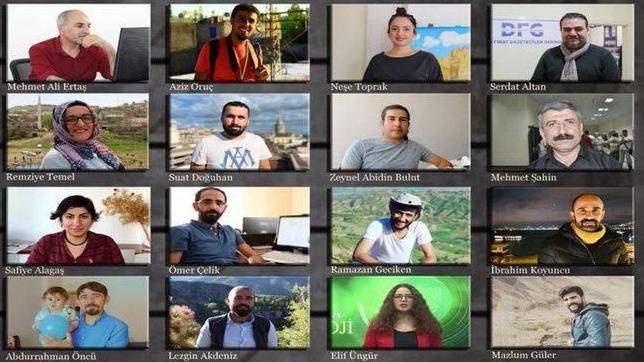 13 aydır tutuklu 16 gazetecinin davası Diyarbakır’da başlıyor