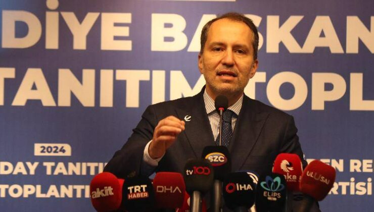 Fatih Erbakan’dan mahallî seçim açıklaması: Peyderpey belediye lider adaylarımızı açıklayacağız