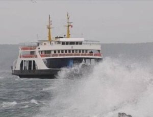 Gökçeada ve Bozcaada feribot seferleri iptal