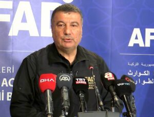 AFAD Sarsıntı ve Risk Azaltma Genel Müdürü Tatar’dan Marmara Denizi’ndeki zelzeleye ait açıklama