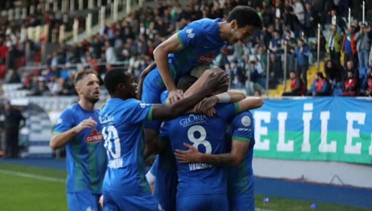 Çaykur Rizespor 3-2 Rams Başakşehir (Maç sonucu)