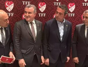 Kulüpler Birliği ve TFF toplantısı sona erdi | Ali Koç: Hakemlik kurumunu değerlendirdik, yapacak çok işimiz var