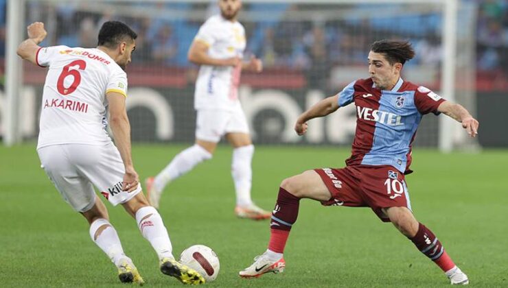 Trabzonspor 0-1 Kayserispor (Maç sonucu)