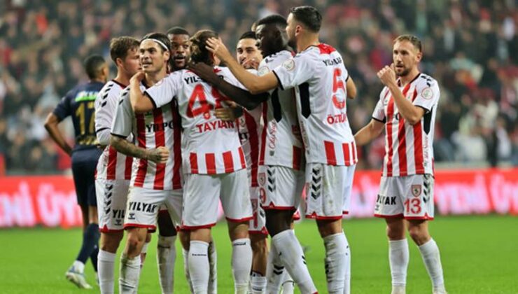 Yılport Samsunspor 4-2 Kasımpaşa (Maç sonucu)