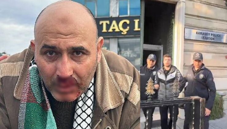 Tevhid bayrağı açan bireye yumruk atmıştı: Sözü ortaya çıktı