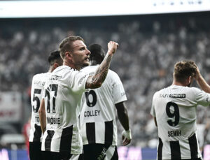 Beşiktaş, gol düellosunun galibi oldu; 3 puanı 4 golle aldı