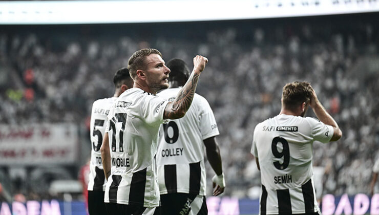 Beşiktaş, gol düellosunun galibi oldu; 3 puanı 4 golle aldı