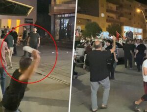 Heniyye suikastını ve İsrail’i protesto eden bir küme, restoran ve kozmetik zinciri şubelerine taşlarla saldırdı