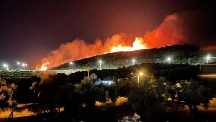 İrtibat Başkanlığı’ından İzmir’de devam eden yangına ait açıklama