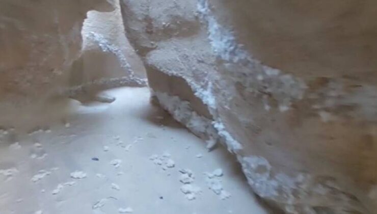 Kapadokya’da reklam sineması için peribacalarını kimyasal tutkal ve elyafla kaplamışlar!