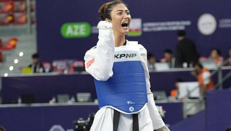 Ulusal tekvandocu Nafia Kuş Aydın, çeyrek finalde!