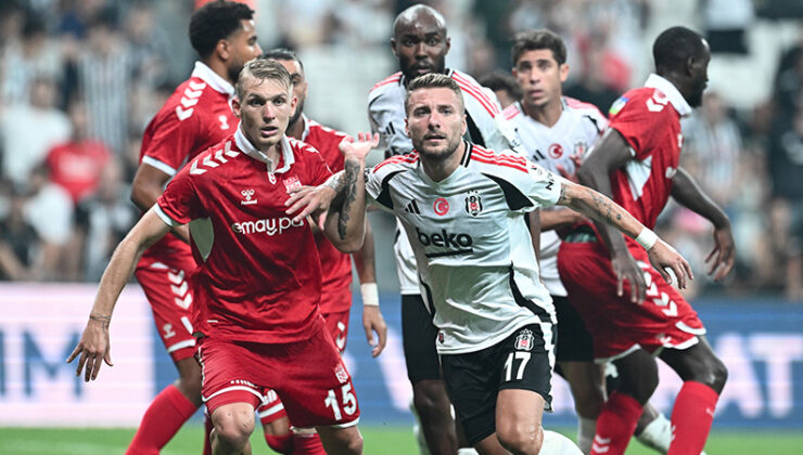 Beşiktaş, Sivasspor’u iki golle geçti; 3 puan Immobile ve Gedson’dan geldi