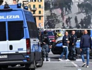 İtalya’da olaylı maç: Cenova derbisinde ortalık karıştı