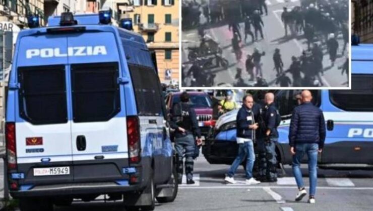 İtalya’da olaylı maç: Cenova derbisinde ortalık karıştı