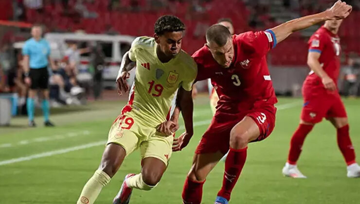Sırbistan-İspanya müsabakasında gol sesi çıkmadı