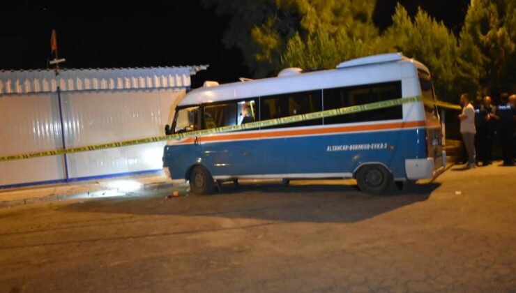 Yolcu minibüsünde cinayet: Durakta bekleyen sürücü silahlı akında öldürüldü