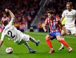 Atletico Madrid-Real Madrid derbisi kaldığı yerden devam ediyor
