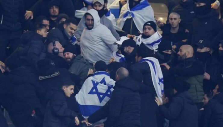 Fransa – İsrail maçında tribünlerde arbede, stadyum dışında protesto