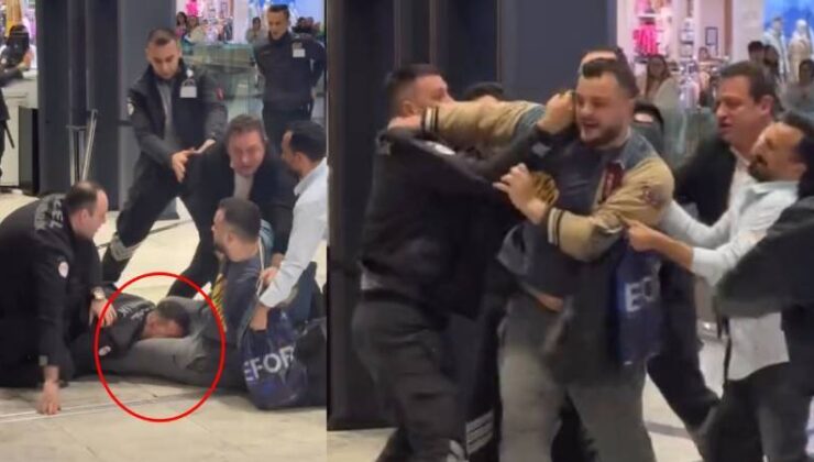 Güvenlik vazifelisi tartıştığı vatandaşın bacağını ısırdı: O anlar kamerada!