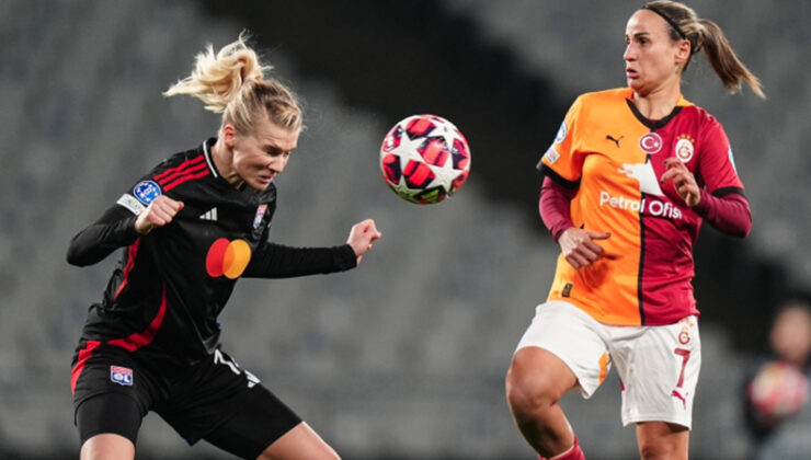 Bayanlar Şampiyonlar Ligi’nde Galatasaray, Lyon’a farklı kaybetti