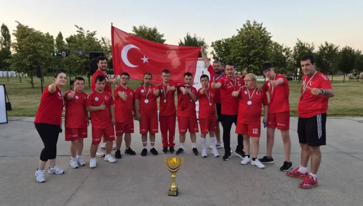 Down Sendromlu Basketbol Ulusal Ekibi, dünya ikincisi oldu