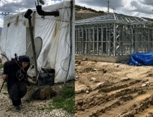 Kahramanmaraş’ta zelzele konutları 3 yıldır teslim edilmedi: Vatandaşlar, çadır ve konteynırda yaşıyor