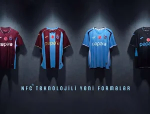 Trabzonspor’un yeni dönem formaları tanıtıldı