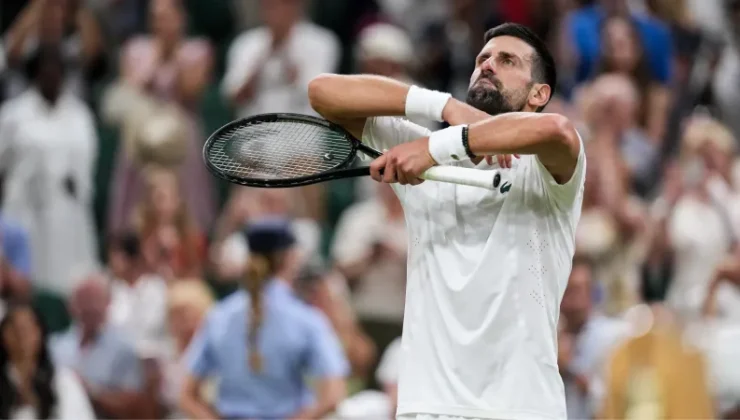 5 saat 15 dakika süren maçın galibi Novak Djokovic: Wimbledon’da yarı finale yükseldi